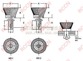 日成SRT型尼龍鉚釘